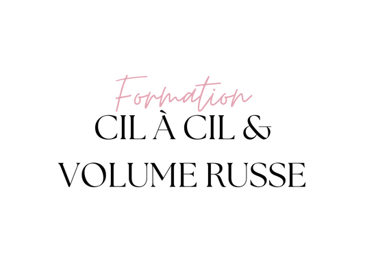 Formation Cil à Cil & Volume Russe – Devenez Experte en Extension de Cils