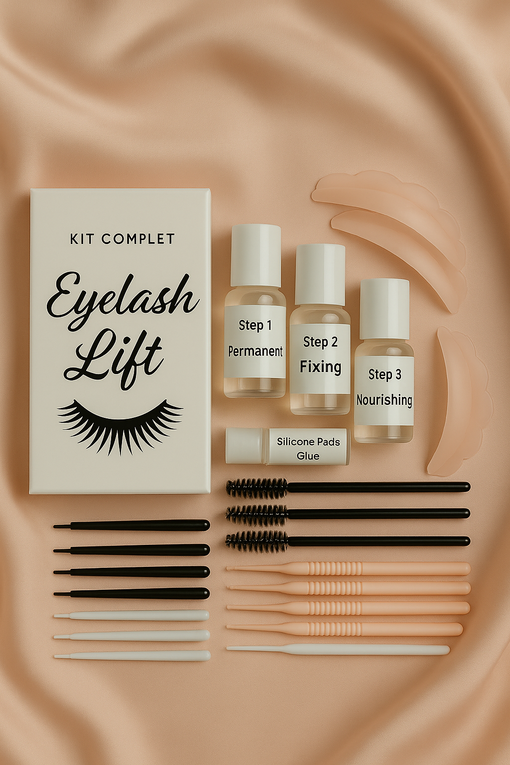 Kit Complet de Rehaussement de Cils – Résultat Courbé & Naturel