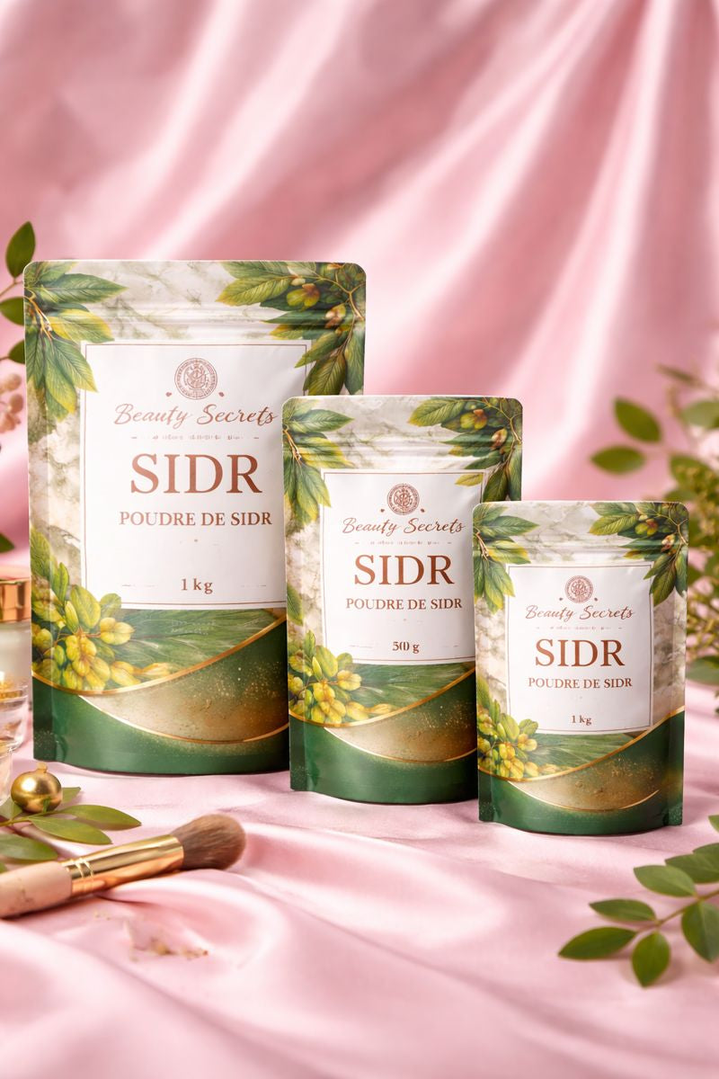 Poudre de Sidr Naturelle 100g– Soin Capillaire & Corporel (100 % Pure)