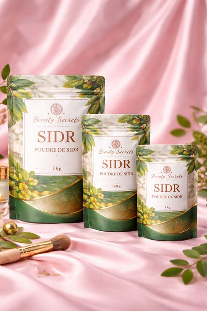 Poudre de Sidr Naturelle 100g– Soin Capillaire & Corporel (100 % Pure)