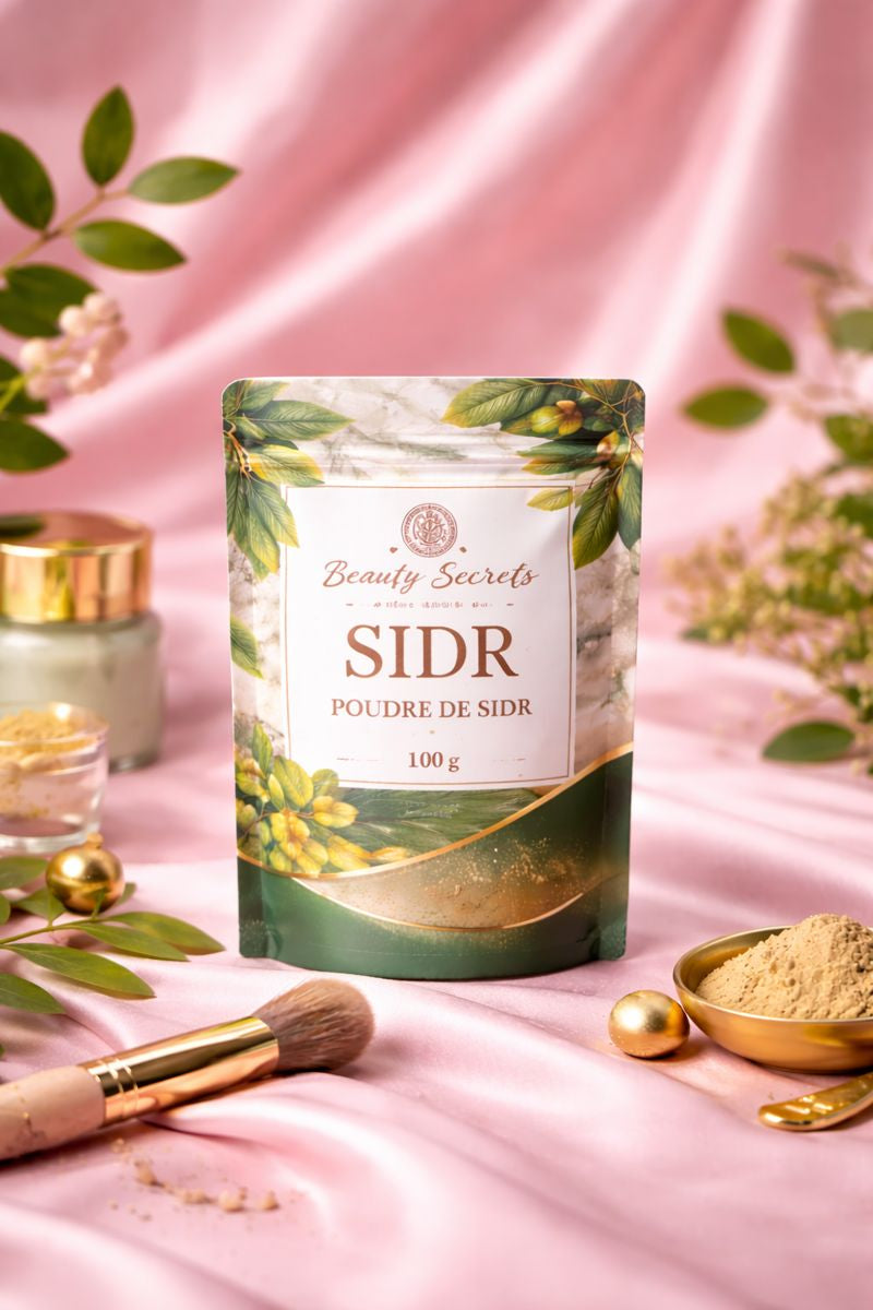 Poudre de Sidr Naturelle 100g– Soin Capillaire & Corporel (100 % Pure)