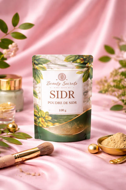 Poudre de Sidr Naturelle 100g– Soin Capillaire & Corporel (100 % Pure)
