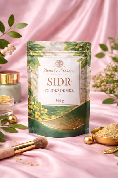 Poudre de Sidr Naturelle 100g– Soin Capillaire & Corporel (100 % Pure)