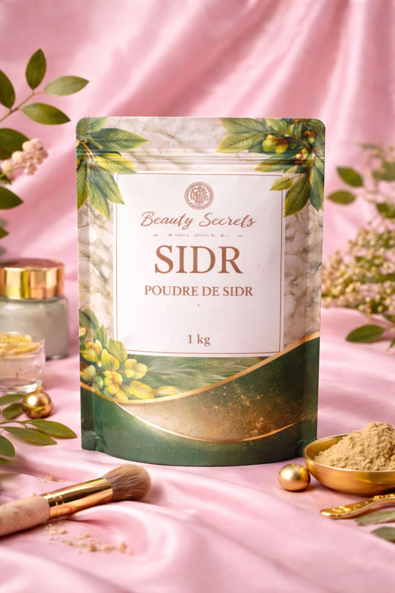 Poudre de Sidr Naturelle 100g– Soin Capillaire & Corporel (100 % Pure)