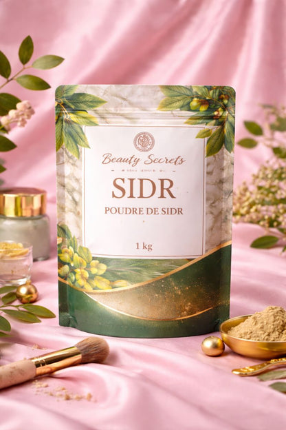 Poudre de Sidr Naturelle 100g– Soin Capillaire & Corporel (100 % Pure)