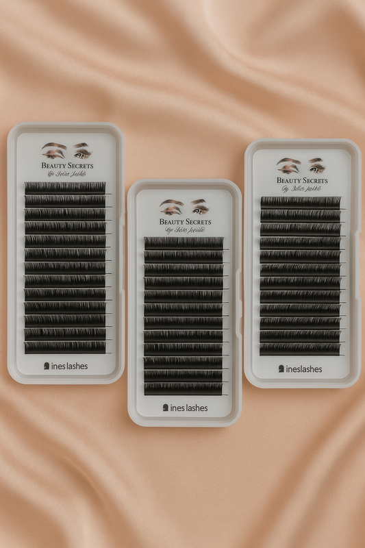Boîte d’Extensions de Cils – Courbure, Longueur & Qualité Pro