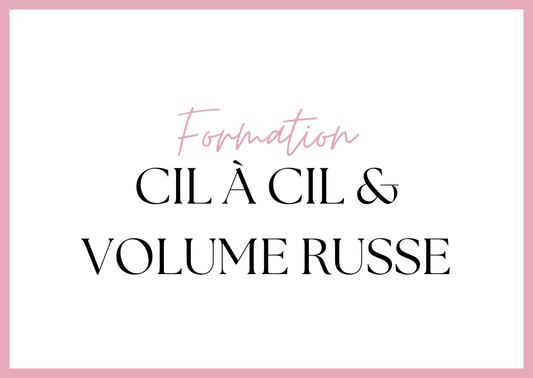Formation Cil à Cil & Volume Russe – Devenez Experte en Extension de Cils